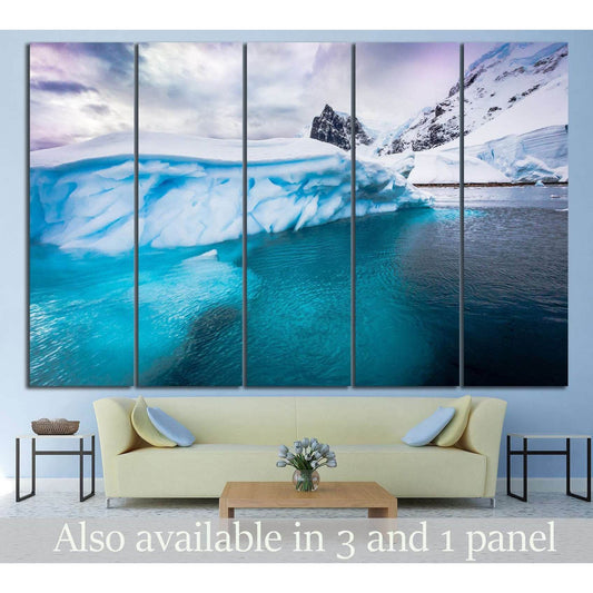 Iceberg in Antarctica. №602 Ready to Hang Canvas PrintCanvas art arrives ready to hang, with hanging accessories included and no additional framing required. Every canvas print is hand-crafted, made on-demand at our workshop and expertly stretched around