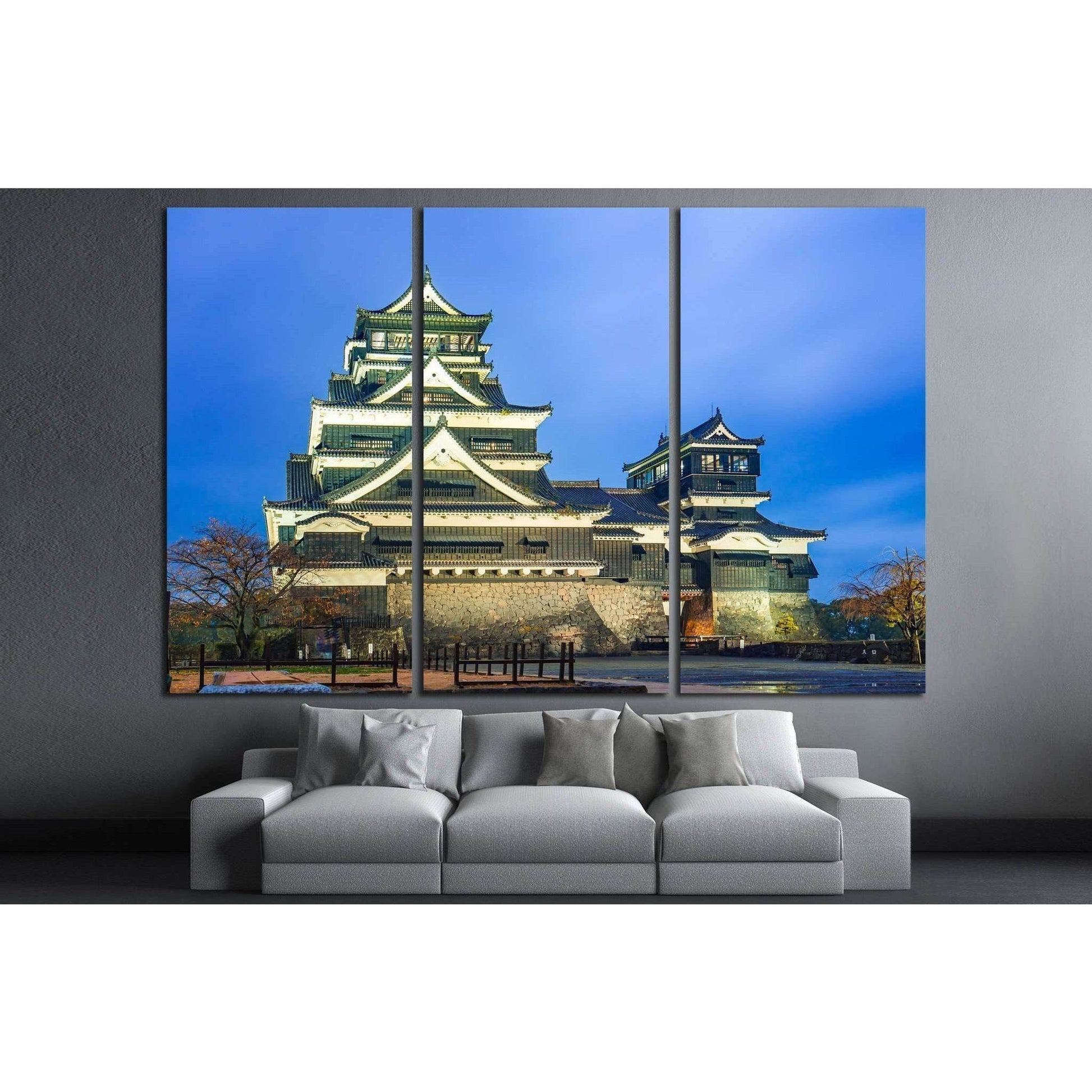 Kumamoto Castle in Kumamoto, Japan №1802 Ready to Hang Canvas PrintCanvas art arrives ready to hang, with hanging accessories included and no additional framing required. Every canvas print is hand-crafted, made on-demand at our workshop and expertly stre