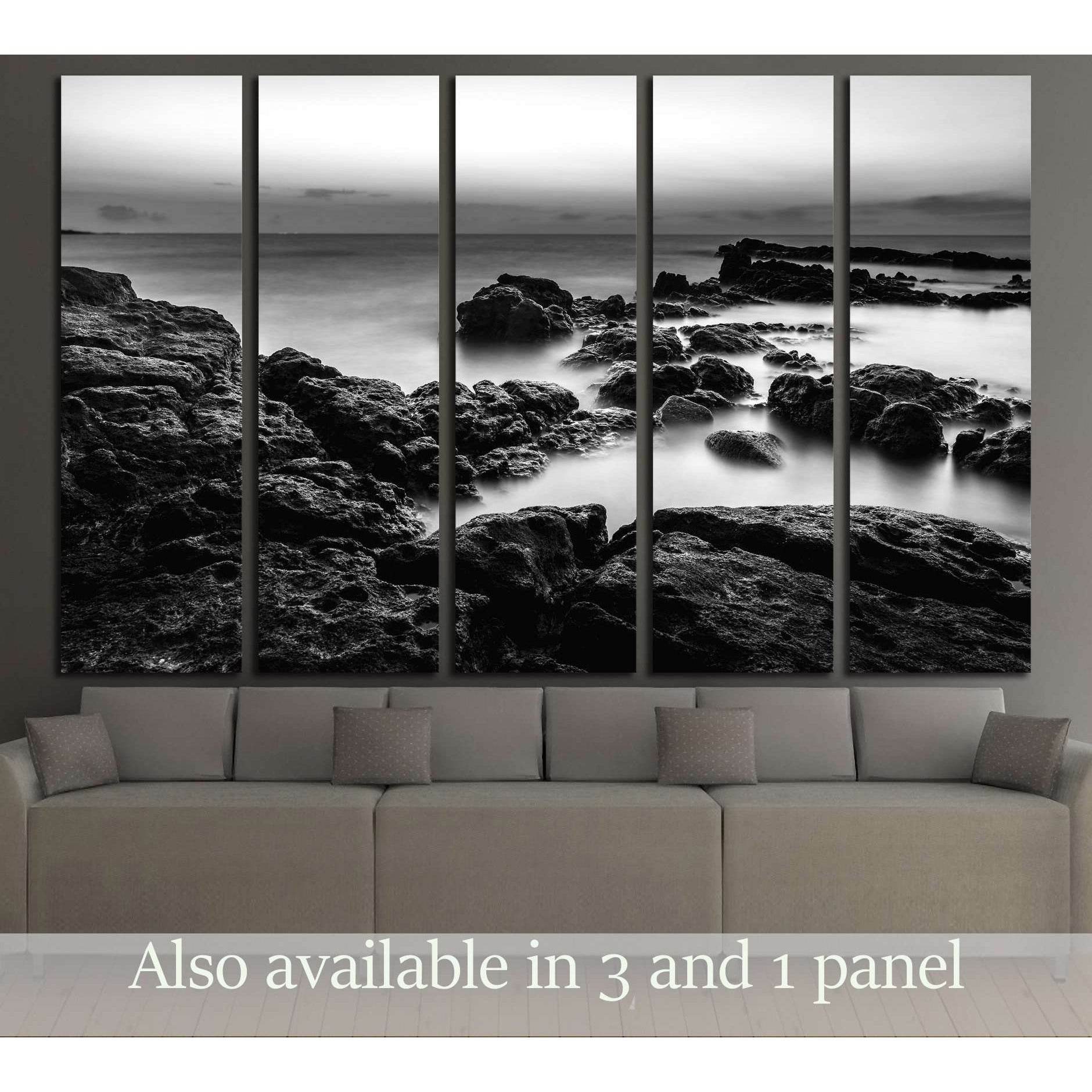 Landscape photo of sunset time at the sea №3171 Ready to Hang Canvas PrintCanvas art arrives ready to hang, with hanging accessories included and no additional framing required. Every canvas print is hand-crafted, made on-demand at our workshop and expert