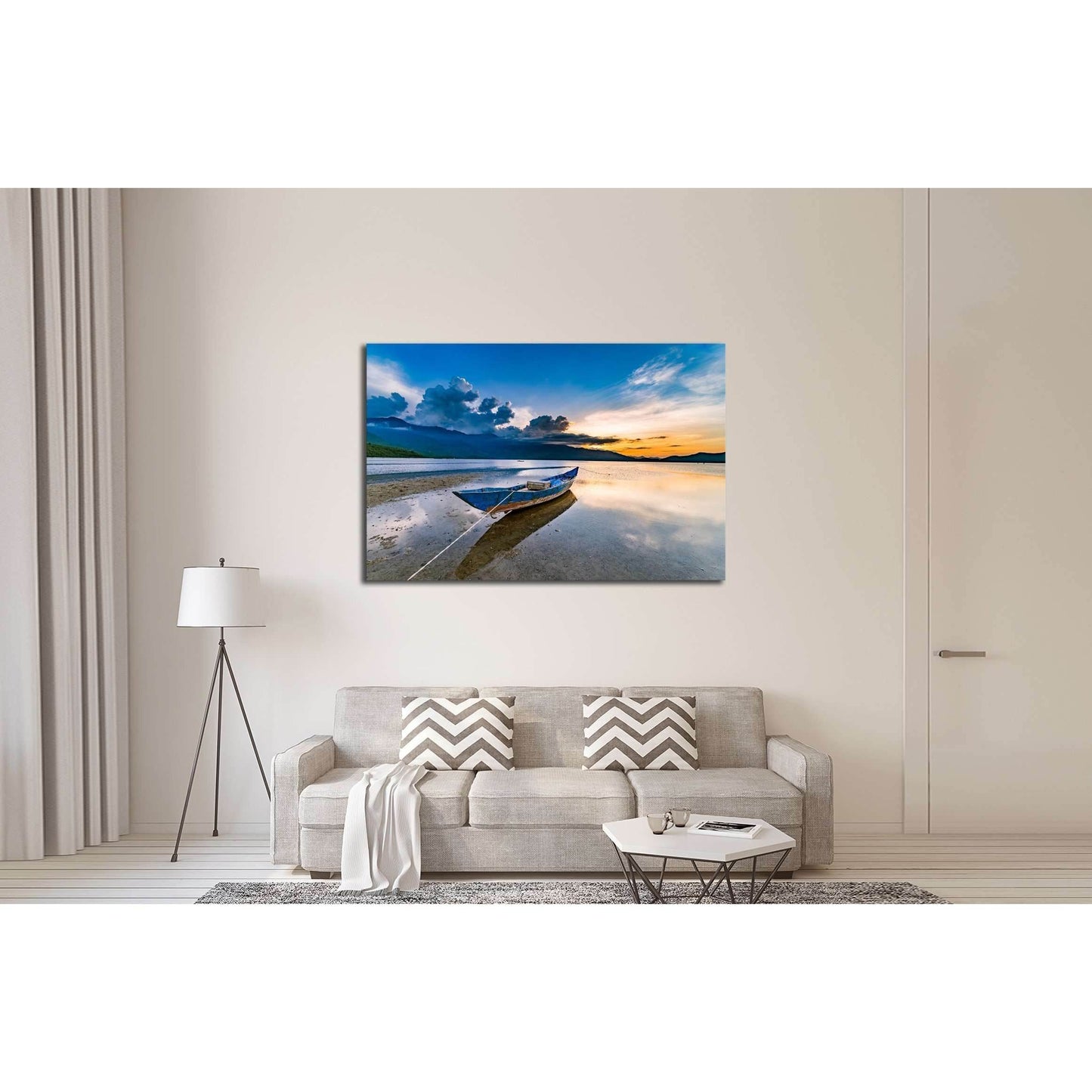 Lap An Lagoon A Beautiful and Famous Lagoon in Lang Co Town, Hue City, Vietnam №2521 Ready to Hang Canvas PrintCanvas art arrives ready to hang, with hanging accessories included and no additional framing required. Every canvas print is hand-crafted, made