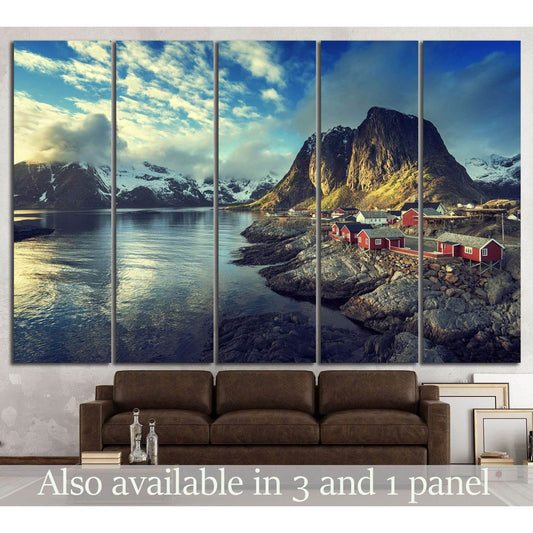 Lofoten islands, Norway №612 Ready to Hang Canvas PrintCanvas art arrives ready to hang, with hanging accessories included and no additional framing required. Every canvas print is hand-crafted, made on-demand at our workshop and expertly stretched around