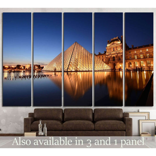 Louvre museum, PARIS №1169 Ready to Hang Canvas PrintCanvas art arrives ready to hang, with hanging accessories included and no additional framing required. Every canvas print is hand-crafted, made on-demand at our workshop and expertly stretched around 1