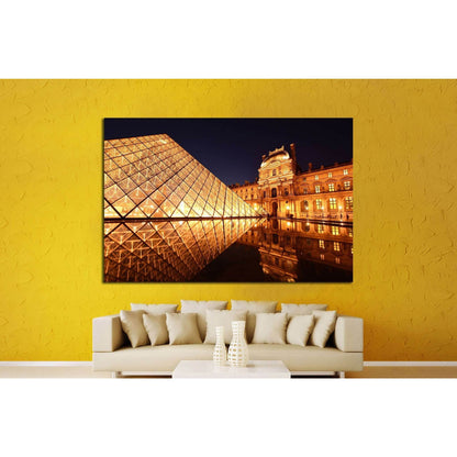 Louvre Paris №1168 Ready to Hang Canvas PrintCanvas art arrives ready to hang, with hanging accessories included and no additional framing required. Every canvas print is hand-crafted, made on-demand at our workshop and expertly stretched around 100% Nort