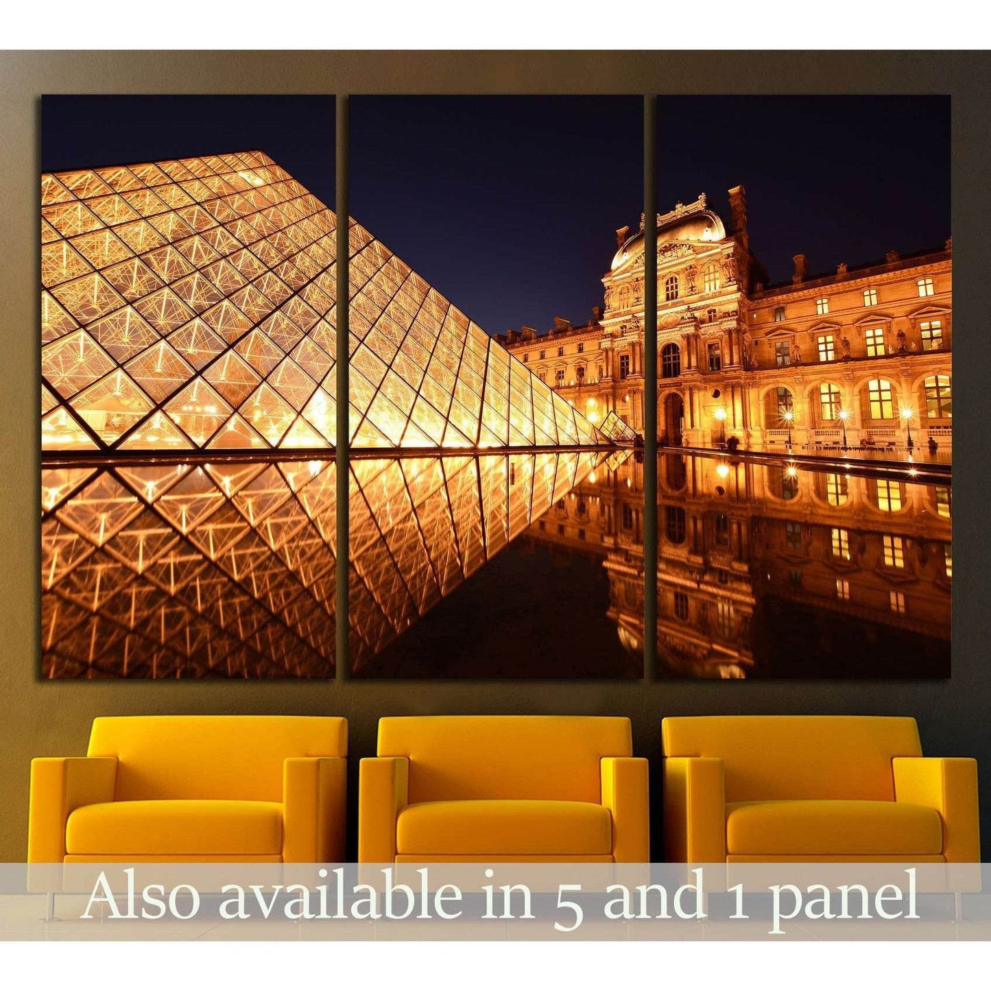 Louvre Paris №1168 Ready to Hang Canvas PrintCanvas art arrives ready to hang, with hanging accessories included and no additional framing required. Every canvas print is hand-crafted, made on-demand at our workshop and expertly stretched around 100% Nort