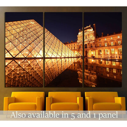 Louvre Paris №1168 Ready to Hang Canvas PrintCanvas art arrives ready to hang, with hanging accessories included and no additional framing required. Every canvas print is hand-crafted, made on-demand at our workshop and expertly stretched around 100% Nort