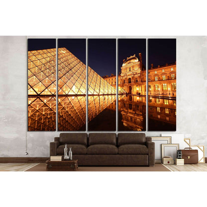 Louvre Paris №1168 Ready to Hang Canvas PrintCanvas art arrives ready to hang, with hanging accessories included and no additional framing required. Every canvas print is hand-crafted, made on-demand at our workshop and expertly stretched around 100% Nort