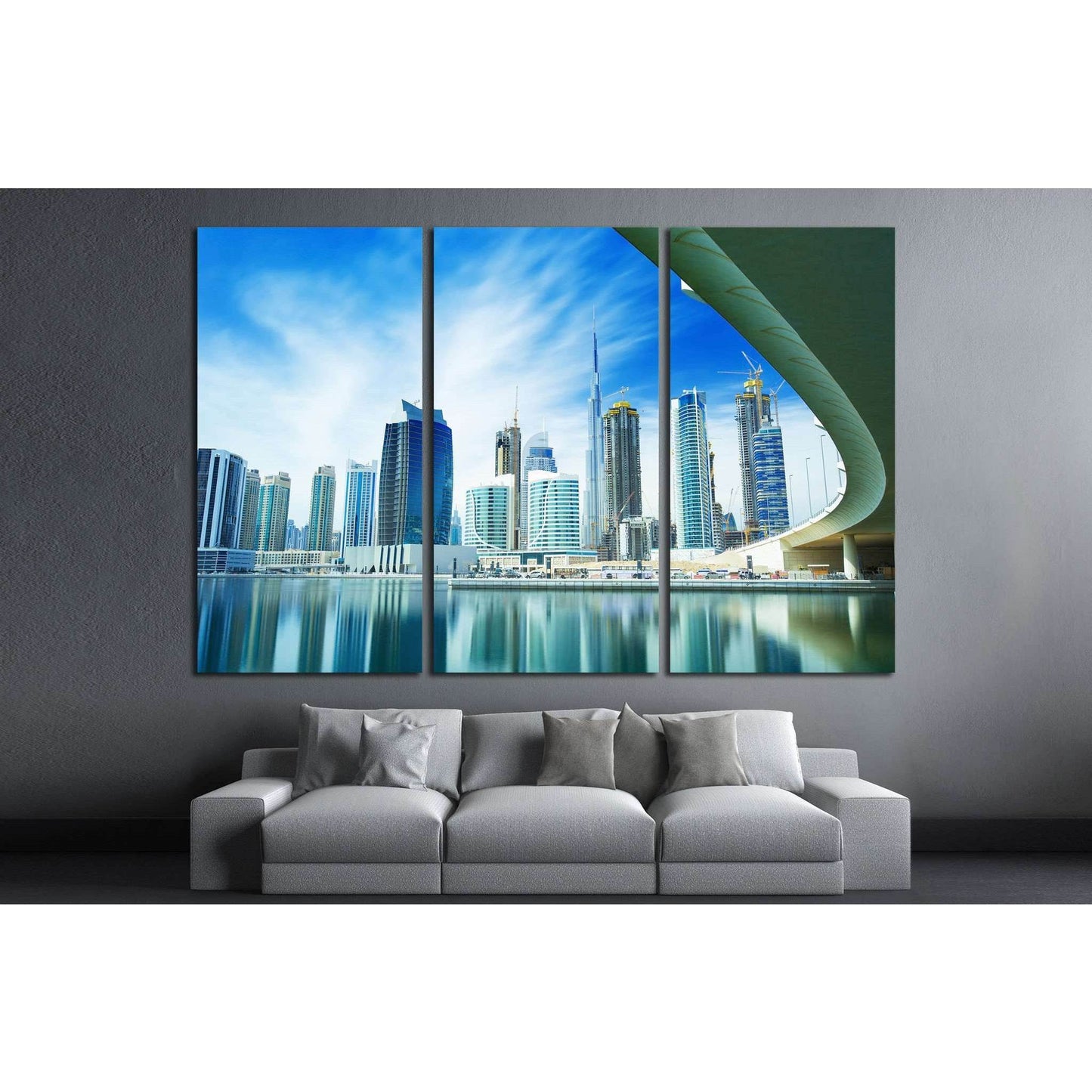 luxury center of Dubai,United Arab Emirates №1195 Ready to Hang Canvas PrintCanvas art arrives ready to hang, with hanging accessories included and no additional framing required. Every canvas print is hand-crafted, made on-demand at our workshop and expe