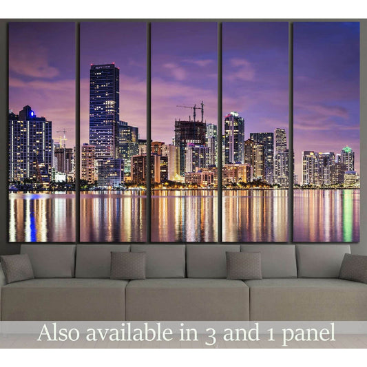 Miami, Florida, USA №1090 Ready to Hang Canvas PrintCanvas art arrives ready to hang, with hanging accessories included and no additional framing required. Every canvas print is hand-crafted, made on-demand at our workshop and expertly stretched around 10