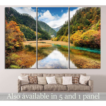 Min Mountains, China №605 Ready to Hang Canvas PrintCanvas art arrives ready to hang, with hanging accessories included and no additional framing required. Every canvas print is hand-crafted, made on-demand at our workshop and expertly stretched around 10