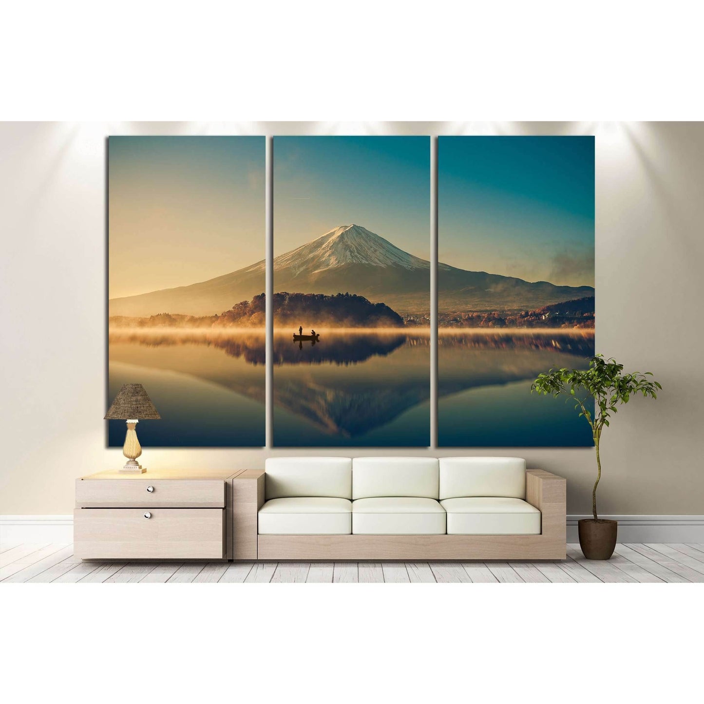 Mount fuji san at Lake kawaguchiko in japan №3089 Ready to Hang Canvas PrintCanvas art arrives ready to hang, with hanging accessories included and no additional framing required. Every canvas print is hand-crafted, made on-demand at our workshop and expe