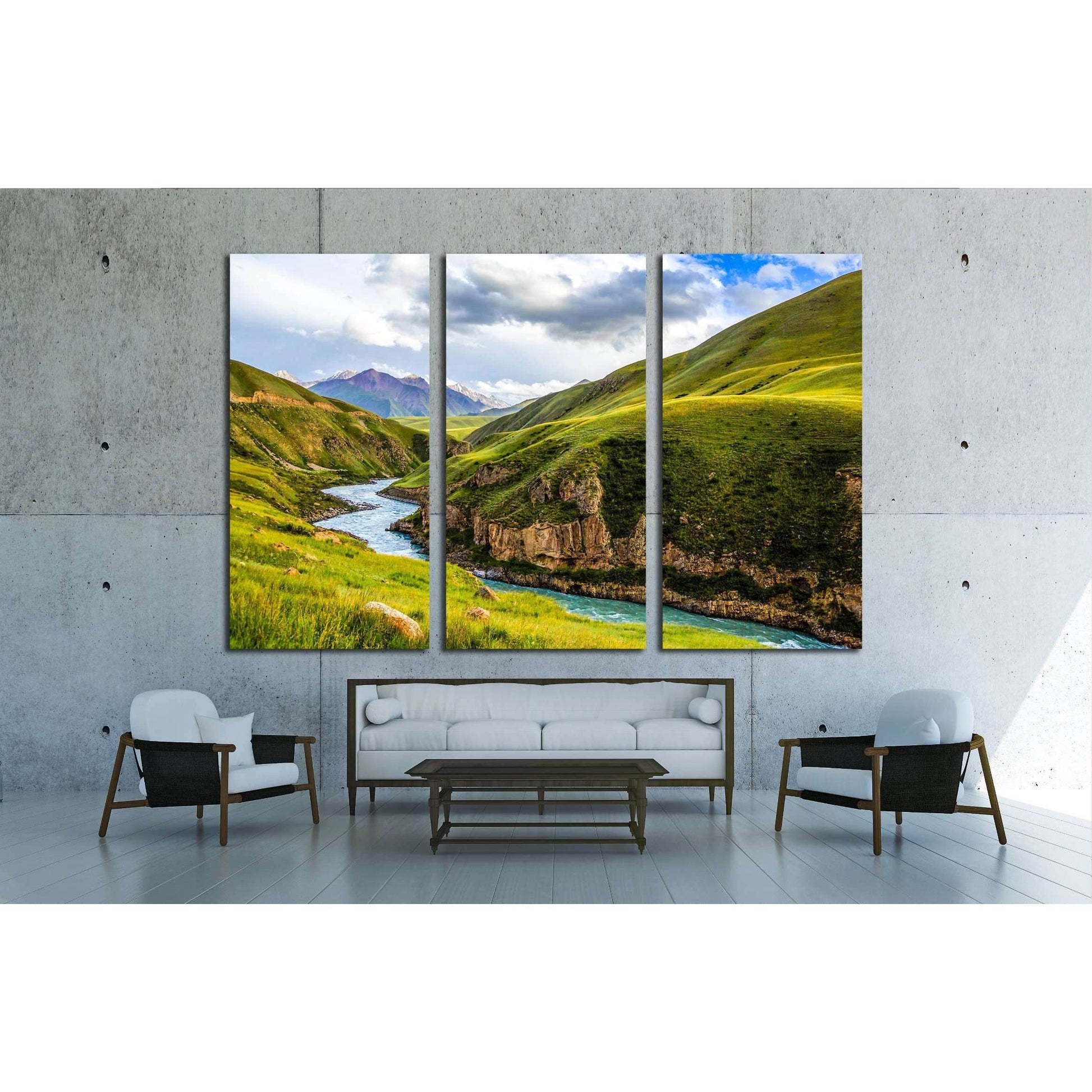 Mountain river stream landscape №3188 Ready to Hang Canvas PrintCanvas art arrives ready to hang, with hanging accessories included and no additional framing required. Every canvas print is hand-crafted, made on-demand at our workshop and expertly stretch