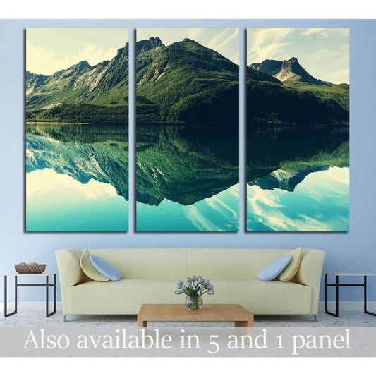 Mountains №548 Ready to Hang Canvas PrintCanvas art arrives ready to hang, with hanging accessories included and no additional framing required. Every canvas print is hand-crafted, made on-demand at our workshop and expertly stretched around 100% North Am