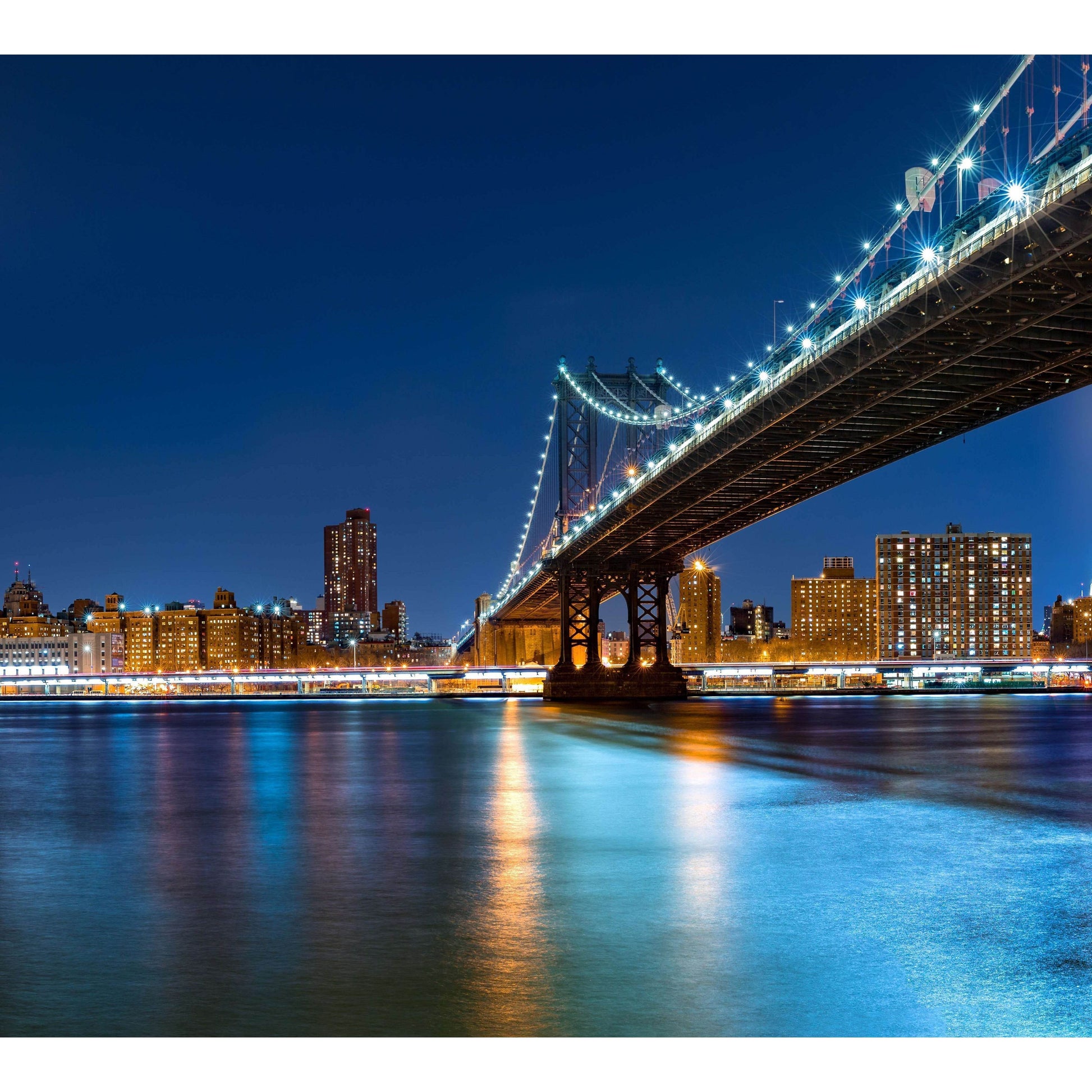 New York city night panorama XXL №52 Ready to Hang Canvas PrintCanvas art arrives ready to hang, with hanging accessories included and no additional framing required. Every canvas print is hand-crafted, made on-demand at our workshop and expertly stretche