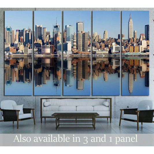 New York City №2580 Ready to Hang Canvas PrintCanvas art arrives ready to hang, with hanging accessories included and no additional framing required. Every canvas print is hand-crafted, made on-demand at our workshop and expertly stretched around 100% Nor