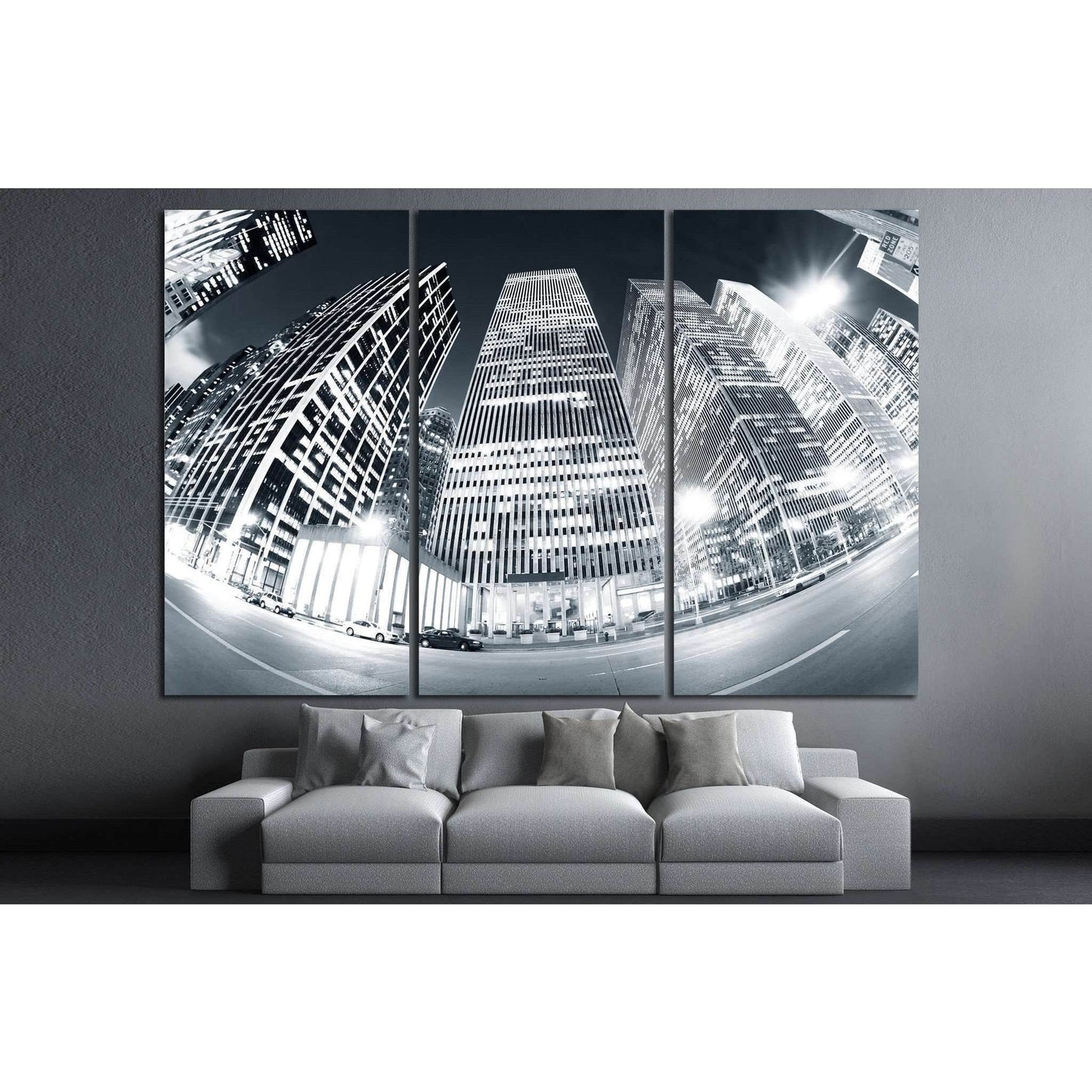 New York №755 Ready to Hang Canvas PrintCanvas art arrives ready to hang, with hanging accessories included and no additional framing required. Every canvas print is hand-crafted, made on-demand at our workshop and expertly stretched around 100% North Ame