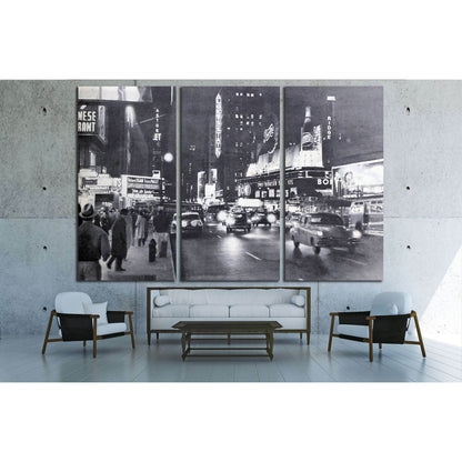 Ogoniok shows old photo of Broadway in New York made by U. №2601 Ready to Hang Canvas PrintCanvas art arrives ready to hang, with hanging accessories included and no additional framing required. Every canvas print is hand-crafted, made on-demand at our wo