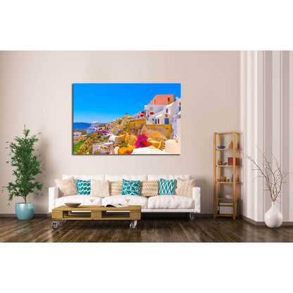 Oia is the most beautiful village of Santorini island in Greece №2640 Ready to Hang Canvas PrintCanvas art arrives ready to hang, with hanging accessories included and no additional framing required. Every canvas print is hand-crafted, made on-demand at o