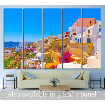 Oia is the most beautiful village of Santorini island in Greece №2640 Ready to Hang Canvas PrintCanvas art arrives ready to hang, with hanging accessories included and no additional framing required. Every canvas print is hand-crafted, made on-demand at o