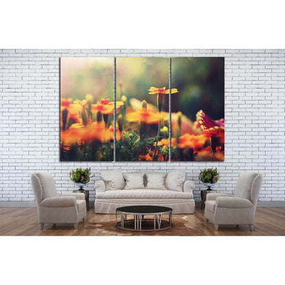 Orange flowers №22 Ready to Hang Canvas PrintCanvas art arrives ready to hang, with hanging accessories included and no additional framing required. Every canvas print is hand-crafted, made on-demand at our workshop and expertly stretched around 100% Nort