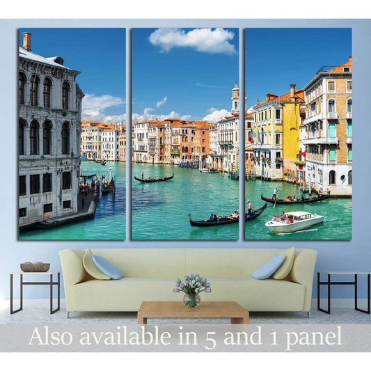 Palazzo dei Camerlenghi and the Grand Canal №1542 Ready to Hang Canvas PrintCanvas art arrives ready to hang, with hanging accessories included and no additional framing required. Every canvas print is hand-crafted, made on-demand at our workshop and expe