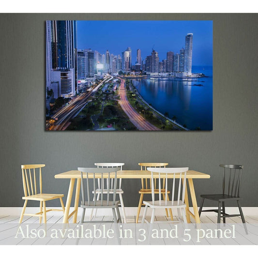 Panama city №2220 Ready to Hang Canvas PrintCanvas art arrives ready to hang, with hanging accessories included and no additional framing required. Every canvas print is hand-crafted, made on-demand at our workshop and expertly stretched around 100% North