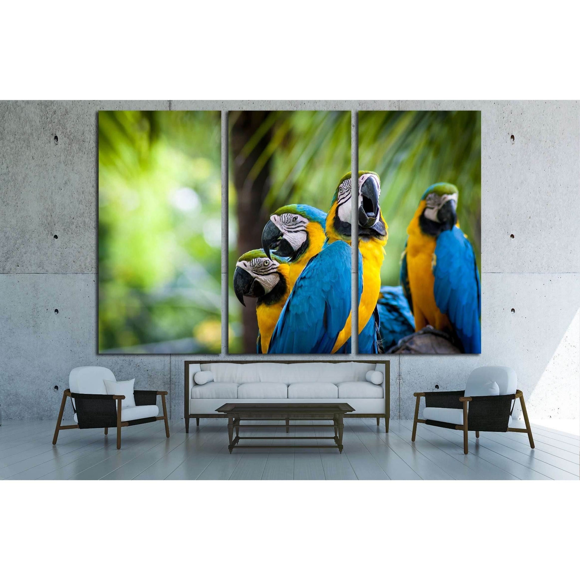 parrot bird sitting on the perch №2790 Ready to Hang Canvas PrintCanvas art arrives ready to hang, with hanging accessories included and no additional framing required. Every canvas print is hand-crafted, made on-demand at our workshop and expertly stretc