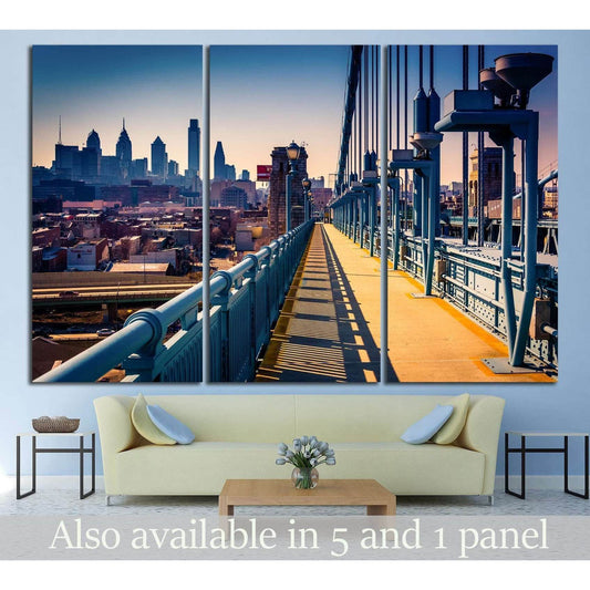 Philadelphia, Pennsylvania №888 Ready to Hang Canvas PrintCanvas art arrives ready to hang, with hanging accessories included and no additional framing required. Every canvas print is hand-crafted, made on-demand at our workshop and expertly stretched aro