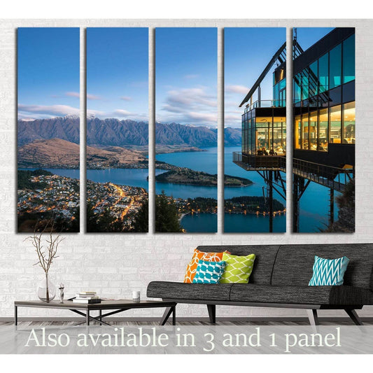 Queenstown Dining №2275 Ready to Hang Canvas PrintCanvas art arrives ready to hang, with hanging accessories included and no additional framing required. Every canvas print is hand-crafted, made on-demand at our workshop and expertly stretched around 100%