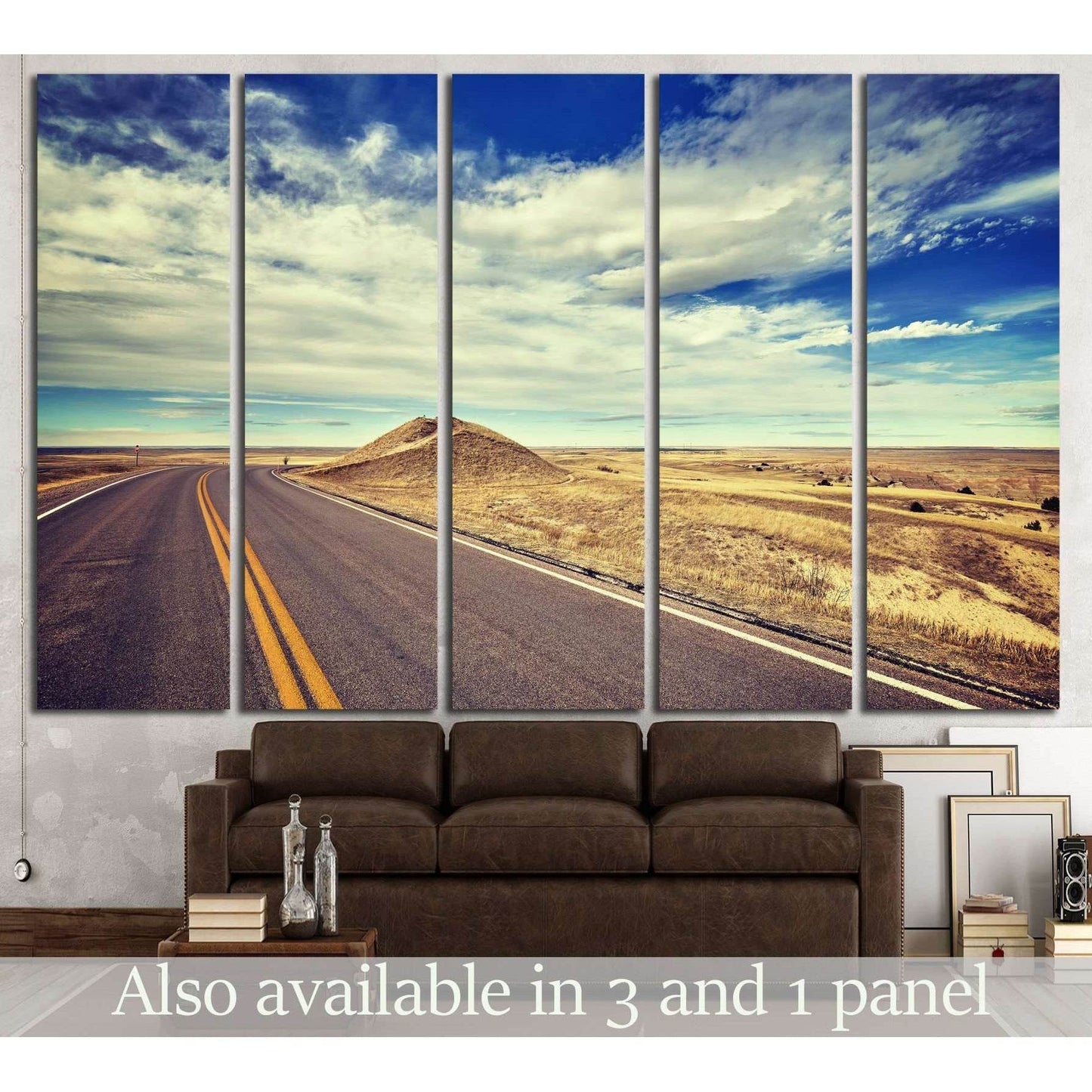 road, USA №868 Ready to Hang Canvas PrintCanvas art arrives ready to hang, with hanging accessories included and no additional framing required. Every canvas print is hand-crafted, made on-demand at our workshop and expertly stretched around 100% North Am