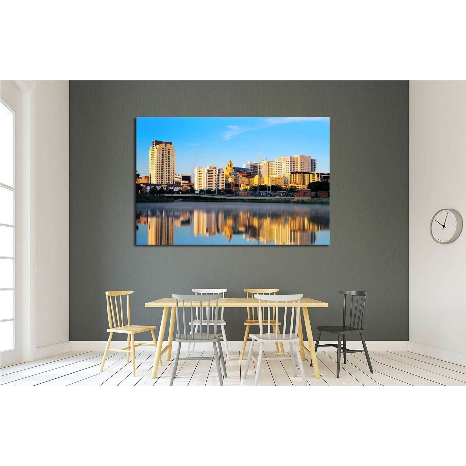 Rochester Minnesota №2017 Ready to Hang Canvas PrintCanvas art arrives ready to hang, with hanging accessories included and no additional framing required. Every canvas print is hand-crafted, made on-demand at our workshop and expertly stretched around 10