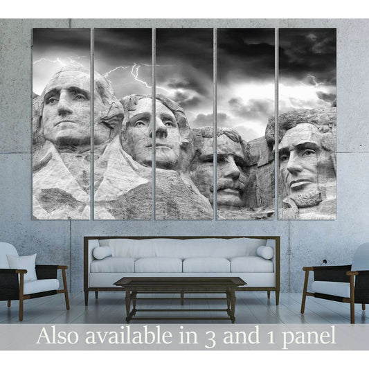 Rushmore Monument №3009 Ready to Hang Canvas PrintCanvas art arrives ready to hang, with hanging accessories included and no additional framing required. Every canvas print is hand-crafted, made on-demand at our workshop and expertly stretched around 100%