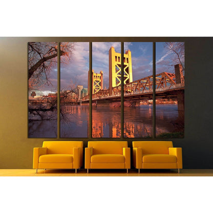 Sacramento is the capital city of California №1767 Ready to Hang Canvas PrintCanvas art arrives ready to hang, with hanging accessories included and no additional framing required. Every canvas print is hand-crafted, made on-demand at our workshop and exp