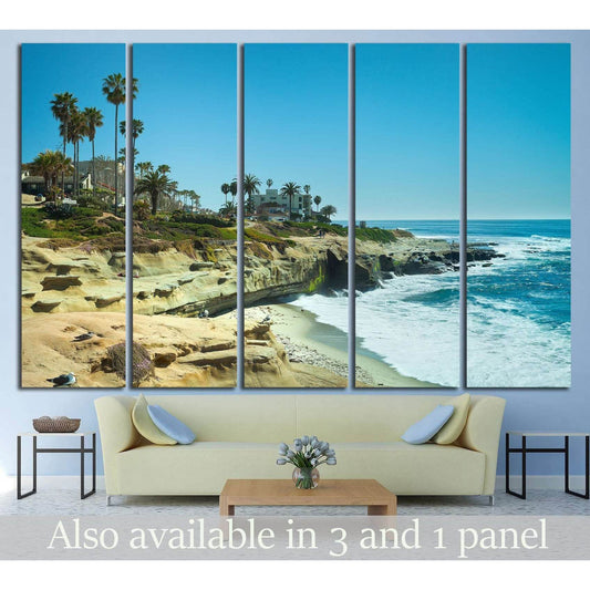 San Diego, California №1016 Ready to Hang Canvas PrintCanvas art arrives ready to hang, with hanging accessories included and no additional framing required. Every canvas print is hand-crafted, made on-demand at our workshop and expertly stretched around