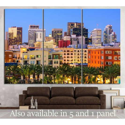 San Diego, California, USA №1029 Ready to Hang Canvas PrintCanvas art arrives ready to hang, with hanging accessories included and no additional framing required. Every canvas print is hand-crafted, made on-demand at our workshop and expertly stretched ar