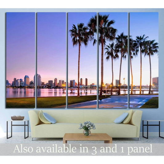 San Diego, California, USA №999 Ready to Hang Canvas PrintCanvas art arrives ready to hang, with hanging accessories included and no additional framing required. Every canvas print is hand-crafted, made on-demand at our workshop and expertly stretched aro