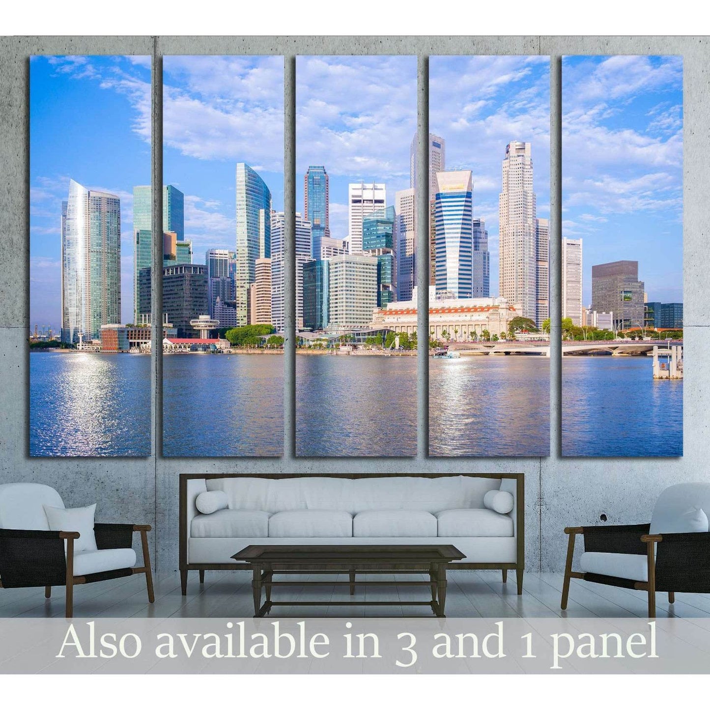 skyline of singapore by the marina bay №1768 Ready to Hang Canvas PrintCanvas art arrives ready to hang, with hanging accessories included and no additional framing required. Every canvas print is hand-crafted, made on-demand at our workshop and expertly