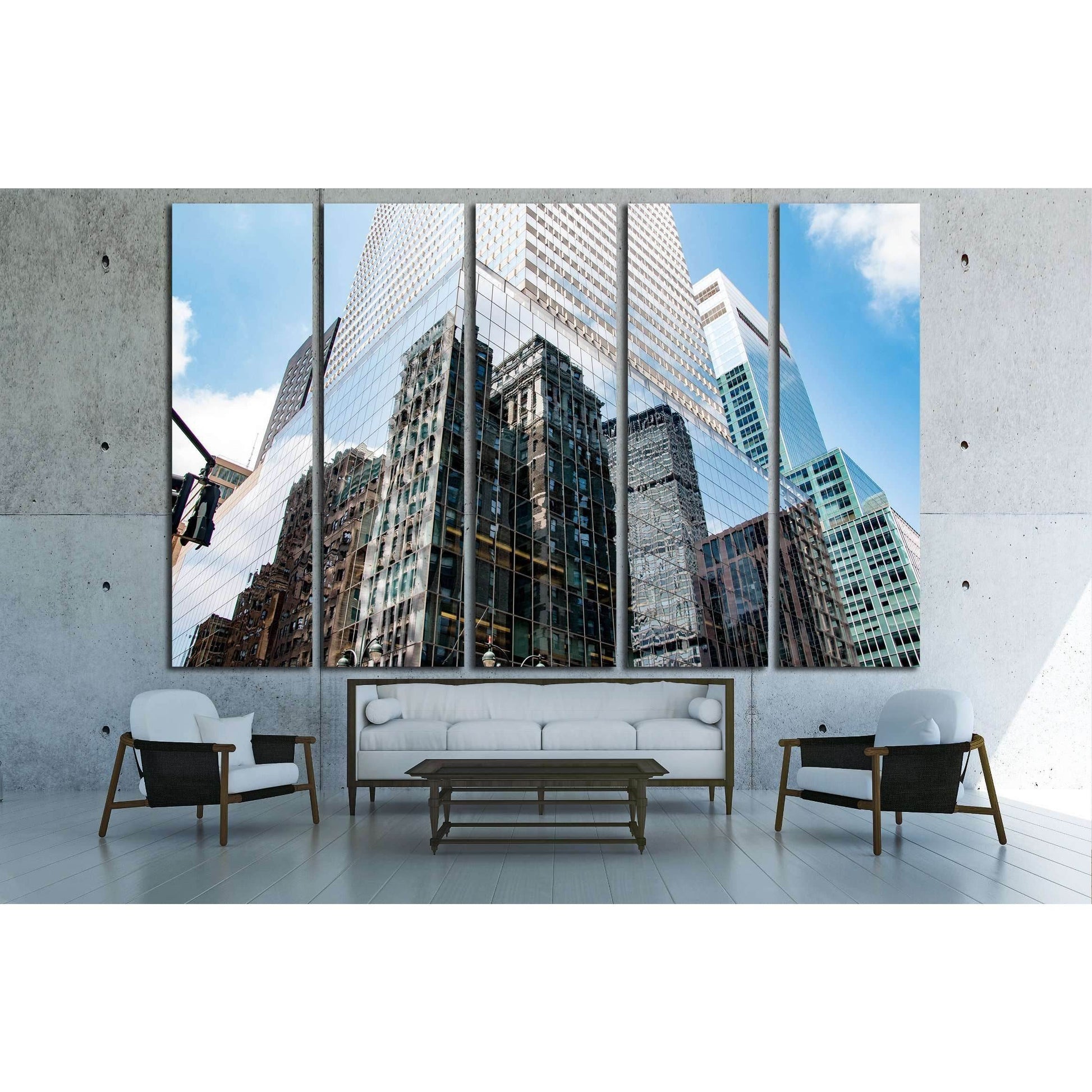 Skyscrapers in Lower Manhattan, New York City, United States №2723 Ready to Hang Canvas PrintCanvas art arrives ready to hang, with hanging accessories included and no additional framing required. Every canvas print is hand-crafted, made on-demand at our