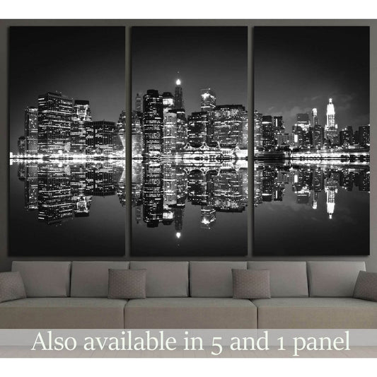 Skyscrapers of New York №741 Ready to Hang Canvas PrintCanvas art arrives ready to hang, with hanging accessories included and no additional framing required. Every canvas print is hand-crafted, made on-demand at our workshop and expertly stretched around