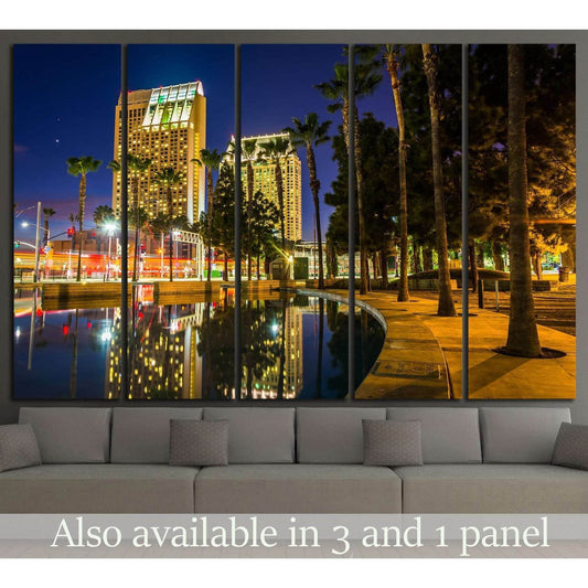 Skyscrapers San Diego, California №1019 Ready to Hang Canvas PrintCanvas art arrives ready to hang, with hanging accessories included and no additional framing required. Every canvas print is hand-crafted, made on-demand at our workshop and expertly stret