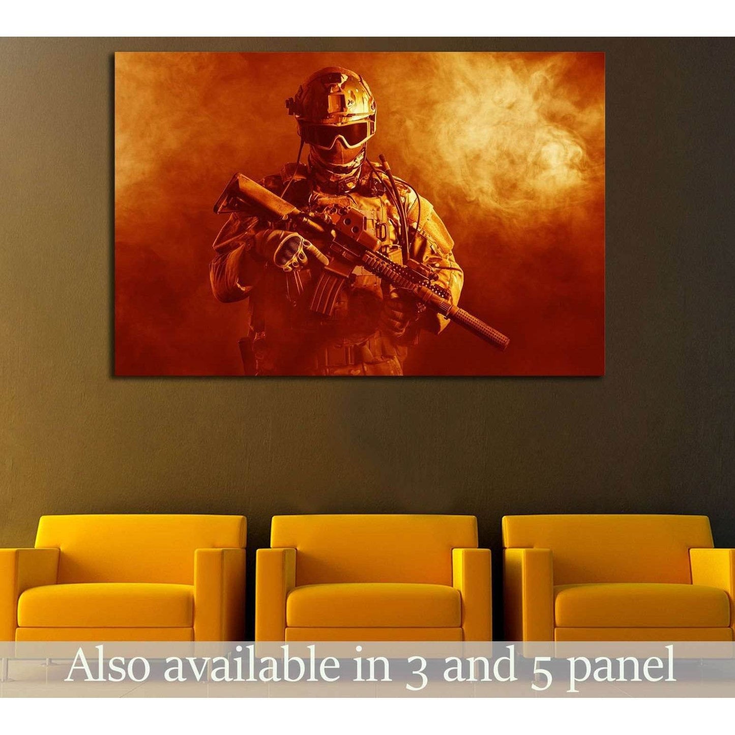 Special forces soldier №550 Ready to Hang Canvas PrintCanvas art arrives ready to hang, with hanging accessories included and no additional framing required. Every canvas print is hand-crafted, made on-demand at our workshop and expertly stretched around