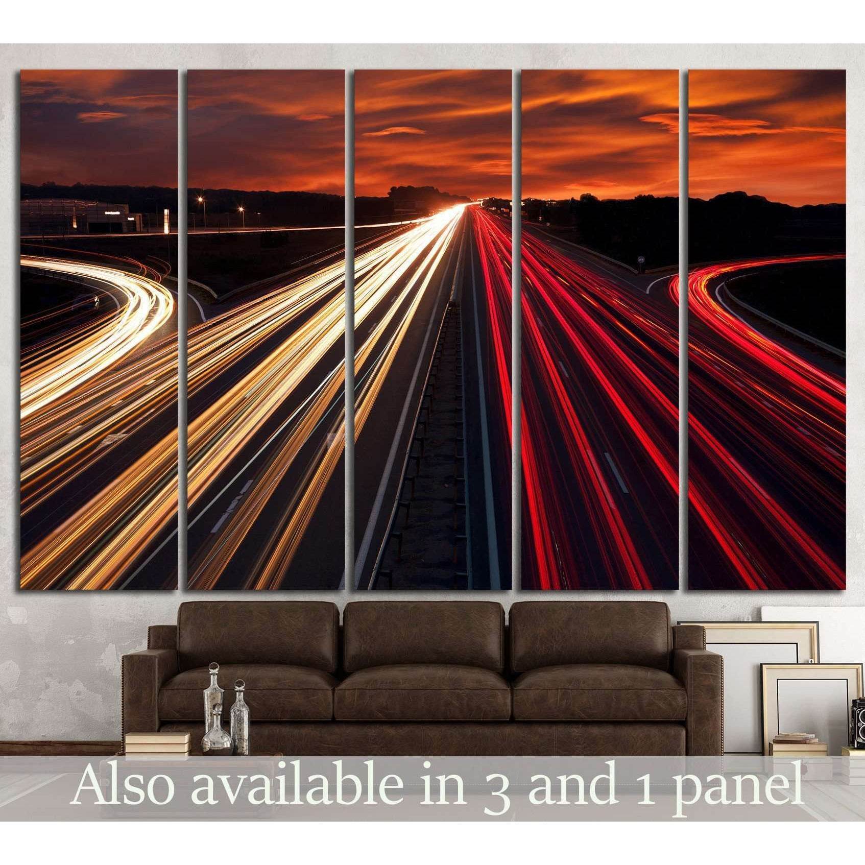 Speed Traffic №1045 Ready to Hang Canvas PrintCanvas art arrives ready to hang, with hanging accessories included and no additional framing required. Every canvas print is hand-crafted, made on-demand at our workshop and expertly stretched around 100% Nor