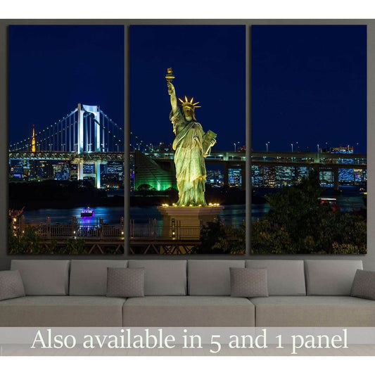 Statue of Liberty in Odaiba area, Tokyo, Japan №1297 Ready to Hang Canvas PrintCanvas art arrives ready to hang, with hanging accessories included and no additional framing required. Every canvas print is hand-crafted, made on-demand at our workshop and e