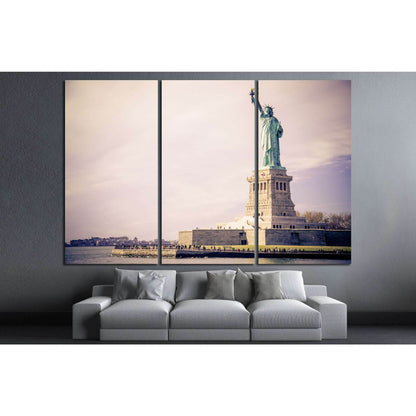 Statue of Liberty, New York №1287 Ready to Hang Canvas PrintCanvas art arrives ready to hang, with hanging accessories included and no additional framing required. Every canvas print is hand-crafted, made on-demand at our workshop and expertly stretched a