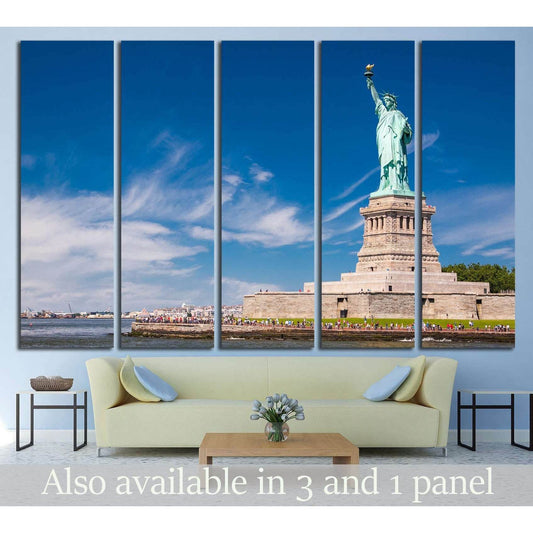 Statue of liberty №1205 Ready to Hang Canvas PrintCanvas art arrives ready to hang, with hanging accessories included and no additional framing required. Every canvas print is hand-crafted, made on-demand at our workshop and expertly stretched around 100%