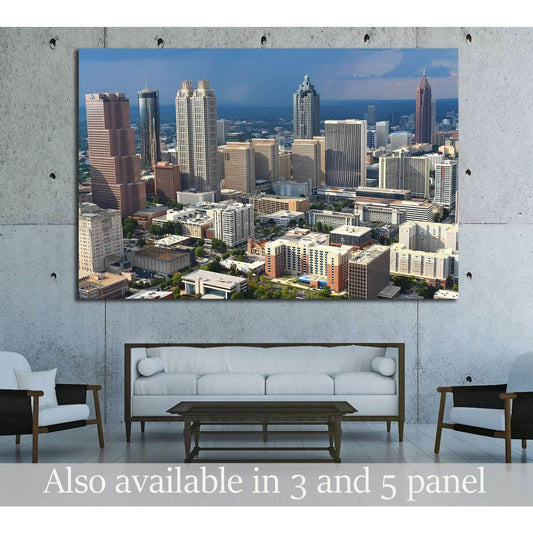 Stormy Atlanta Skies №1652 Ready to Hang Canvas PrintCanvas art arrives ready to hang, with hanging accessories included and no additional framing required. Every canvas print is hand-crafted, made on-demand at our workshop and expertly stretched around 1