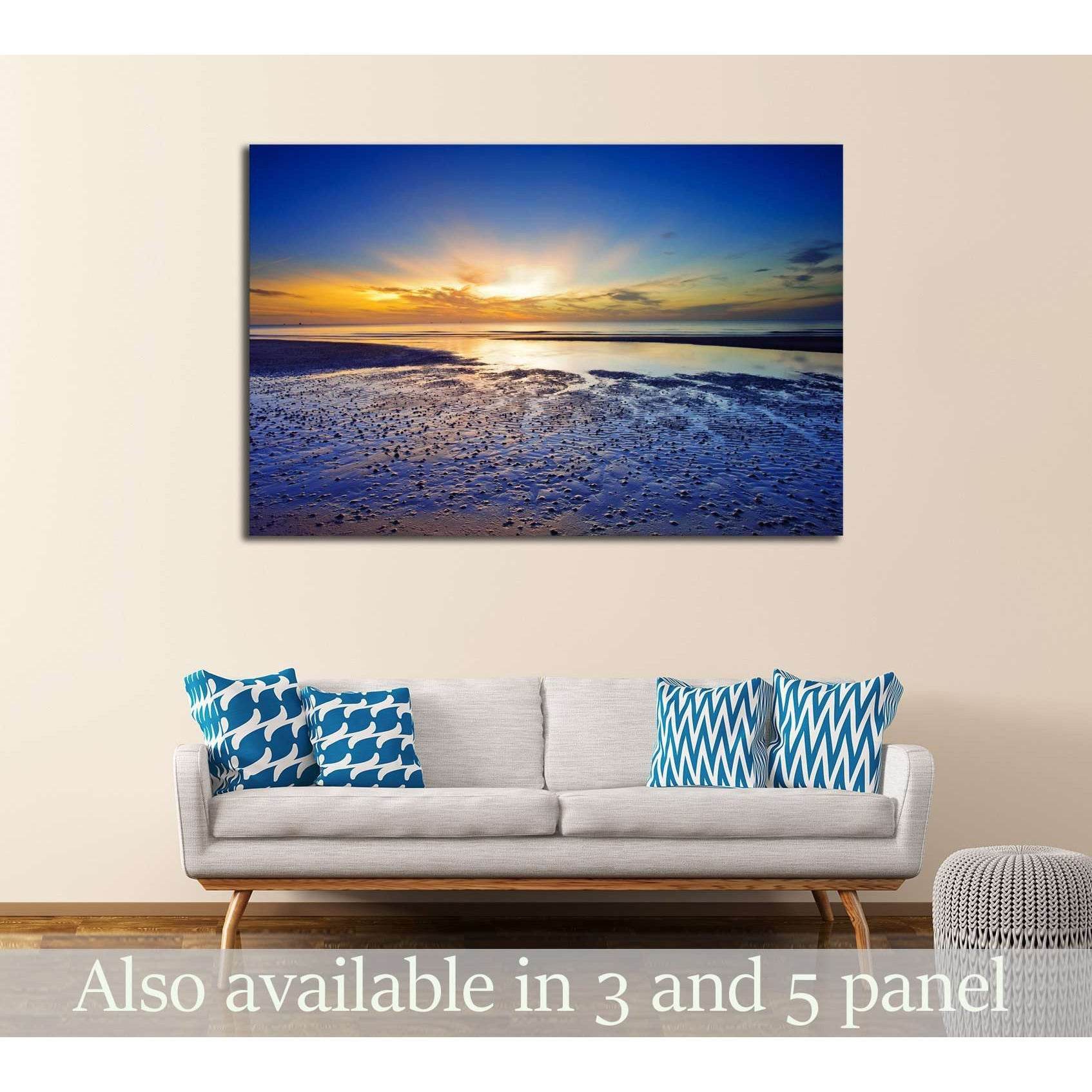 Sunrise at the horizon, Huahin, Thailand №2680 Ready to Hang Canvas PrintCanvas art arrives ready to hang, with hanging accessories included and no additional framing required. Every canvas print is hand-crafted, made on-demand at our workshop and expertl