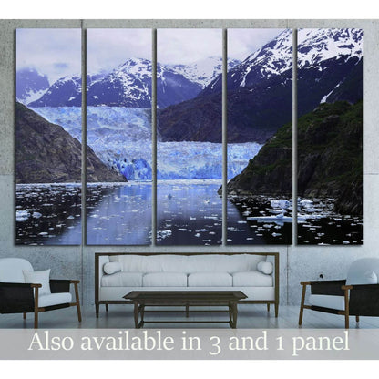 The blue Sawyer Glacier at Tracy Arm Fjord, Alaska №2673 Ready to Hang Canvas PrintCanvas art arrives ready to hang, with hanging accessories included and no additional framing required. Every canvas print is hand-crafted, made on-demand at our workshop a