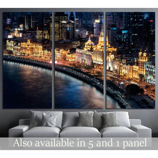 The bund, Shanghai №1536 Ready to Hang Canvas PrintCanvas art arrives ready to hang, with hanging accessories included and no additional framing required. Every canvas print is hand-crafted, made on-demand at our workshop and expertly stretched around 100