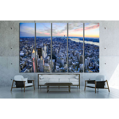 The New York City and New Jersey skyline at afternoon the Freedom tower №2631 Ready to Hang Canvas PrintCanvas art arrives ready to hang, with hanging accessories included and no additional framing required. Every canvas print is hand-crafted, made on-dem