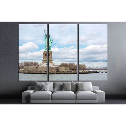 The Statue of Liberty in New York City №1210 Ready to Hang Canvas PrintCanvas art arrives ready to hang, with hanging accessories included and no additional framing required. Every canvas print is hand-crafted, made on-demand at our workshop and expertly